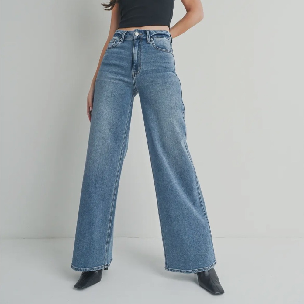 JBD Palazzo Wide Leg Jeans